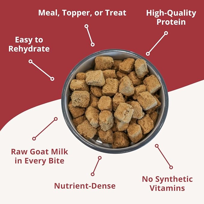 Steve's Real Food Freeze-Dried Raw Nuggets - Beef Recipe - Raw Pet Food for Dogs and Cats - 20 oz