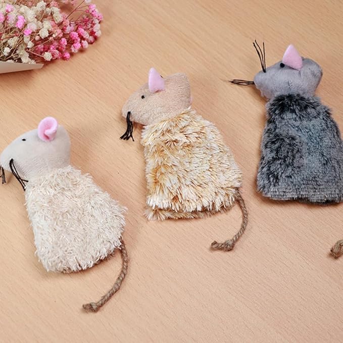 3pcs Refillable Catnip Toys for Cats, Refillable Catnip Cat Toy Teething for Puppie Kittens, Cartoon Doll for Kittens Teething and Playtime Fun