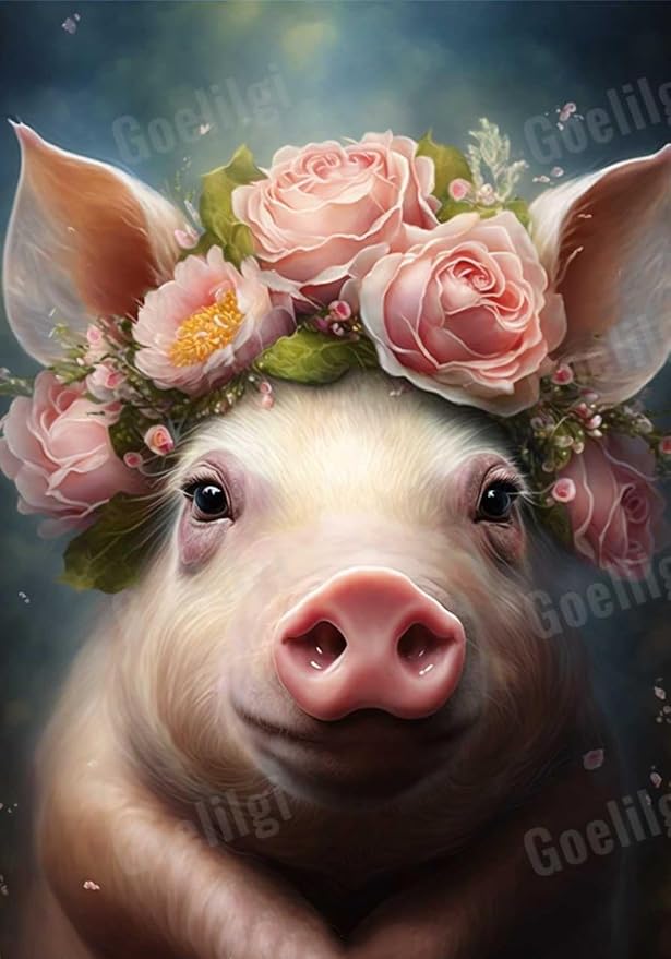 500 Pieces Puzzle for Adults Miss Piggy's Wedding - Safe Wooden, Hi-Definition Printing Beautiful Drawings, for Room Decor Family Holidays, Elevate Yourself Gift Decor