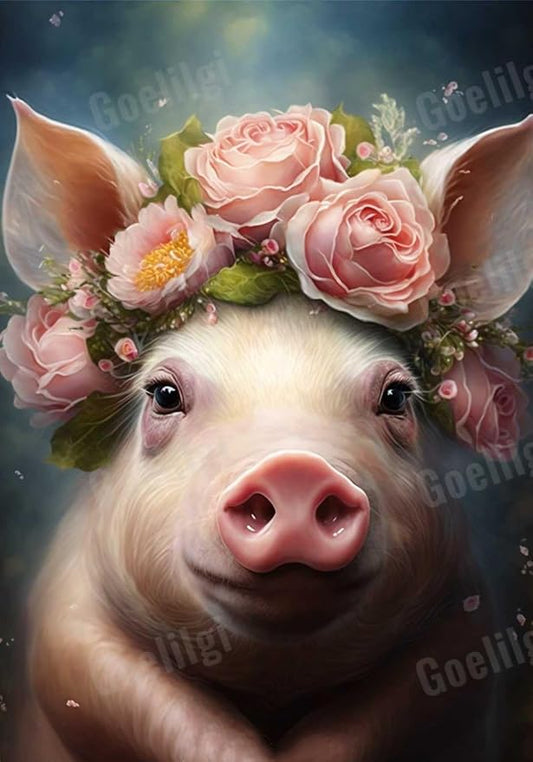 120 Pieces Puzzle for Adults Miss Piggy's Wedding - Safe Wooden, Hi-Definition Printing Beautiful Drawings, for Room Decor Family Holidays, Elevate Yourself Gift Decor