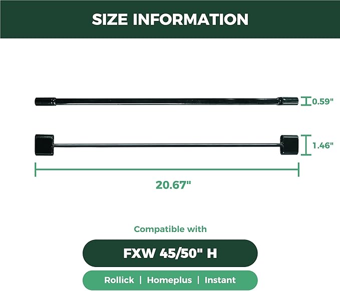 FXW Playpen Connector (Pack of 2), Playpen Accessories Only for FXW Dog Playpen, Designed for 45"/50" Height FXW Homeplus/Rollick/Instant Playpen (Playpen Not Included), Black│Patent Pending