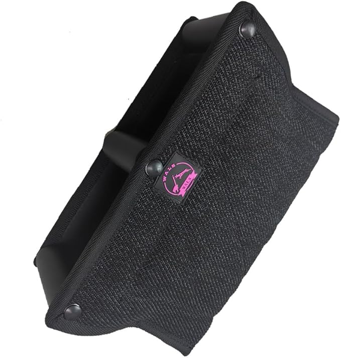 Durable Dog Bite Wedge Tug Toy, Nylon Fabric, Suitable for Small to Medium Dogs, Pillow, K9, Sleeves, Toys (Black)