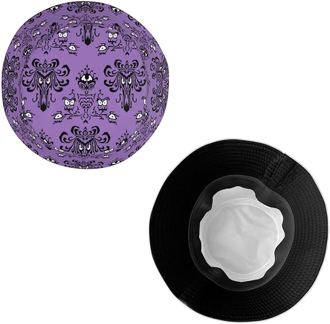 Psychedelic Bucket Hat Fisherman Cap for Women Men, Trippy Art Casual Travel Beach Sun Hats for Summer