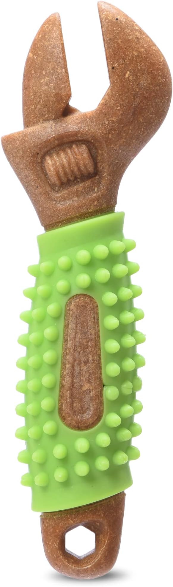 Arm & Hammer for Pets Chew Tools Collection: Wood Blend Wrench Chew Toy for Dogs | Compressed Wood Dog Chew Toys with Baking Soda, Safer & Durable Alternative to Chewing Sticks 8 Inch