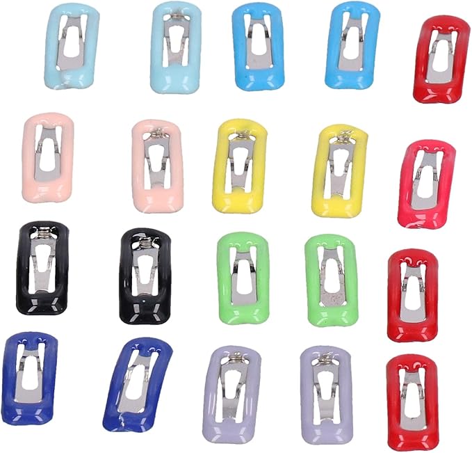 50 PCS Dog Hair Clips, Multicolor Dog Barrettes for Small Dogs Hair, Pet Hair Barrettes Grooming Hairpin Accessories for Dogs Cats Puppy Bunny Chinchilla Guinea Pig