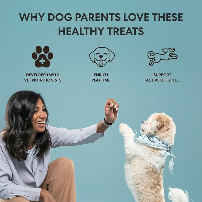 The Pets Table Lamb Limited Ingredient Diet Air-Dried Healthy Dog Treats, 8-Ounce Bag