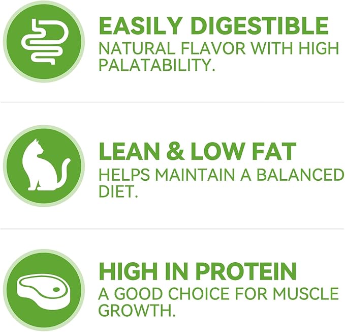 OPET Freeze Dried Pork Treats for Cats & Dogs，Single Ingredient Grain Free High Protein Pet Food，Healthy Training Sliced Fillets Snacks ，(Pork, 5.92 Ounce)