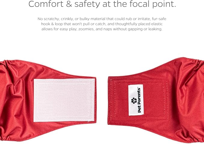 Pet Parents® Washable Belly Bands for Male Dogs (3pack) + Extendrs® of Durable Dog Diapers Male, Premium Male Dog Diapers & Dog Wraps (X-Small, Kingsmen)