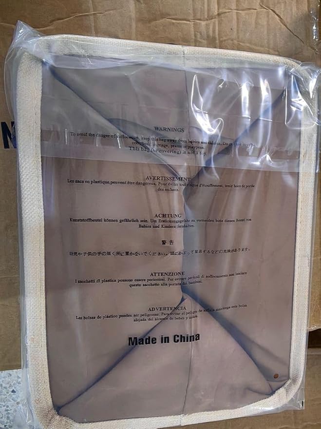 PET ARTIST Collapsible Dog Toy Storage Basket Bin with Personalized Pet's Name - Rectangular Storage Box Chest Organizer for Dog Toys,Dog Clothing,Dog Apparel & Accessories