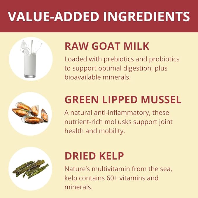 Steve's Real Food Freeze-Dried Raw Nuggets - Beef Recipe - Raw Pet Food for Dogs and Cats - 20 oz