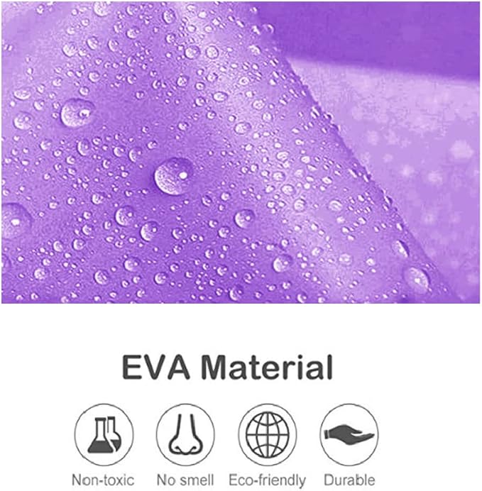 Rain Poncho Raincoats for Adults Reusable - 2-5 Pack EVA Waterproof Rain Coat with Hood, Rain Gear for Women Men