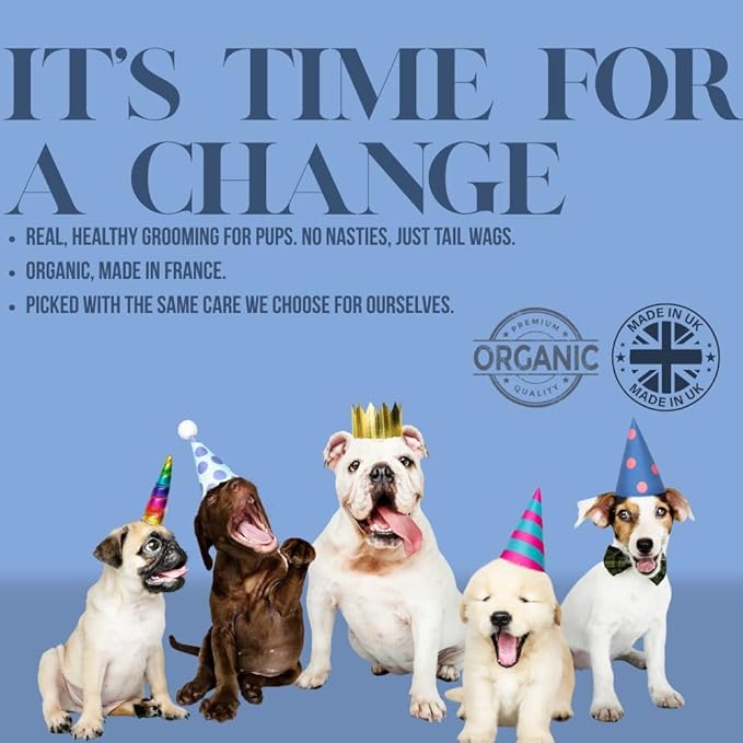 -100% Natural Dog Cologne Spray - Tropical Bliss Dog Perfume - Calming- Vegan - Chamomile, Calendula & Aloe Vera calming - Pet Deodorizing Spray - Made in the UK - 10 Fl Oz