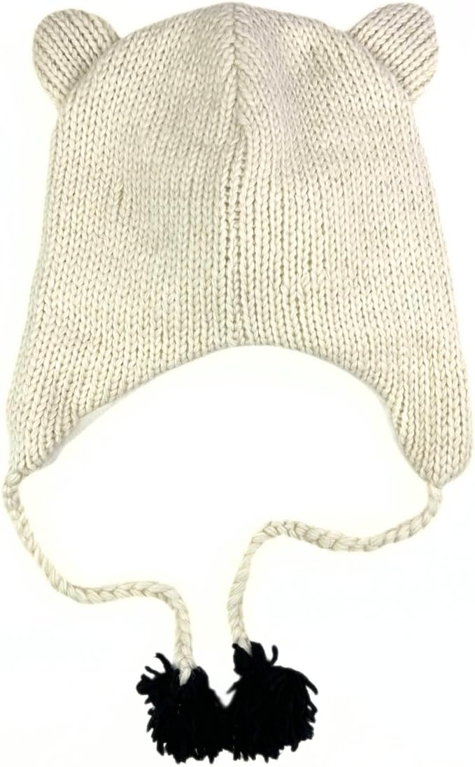 Humble Hilo Hand-Knitted Wool Animal Beanie - Easy Halloween Costume Hat for Anyone, Cute Winter Beanie Hats