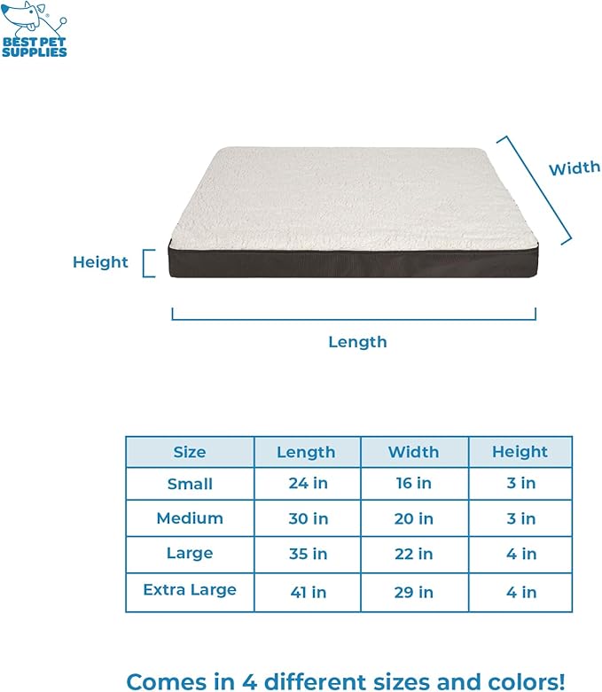 Best Pet Supplies Dog House Bed Crate Mat Tent Indoor Round Soft Plush for Small, Medium, and Large Breeds - Brown, 35 x 22 x 4