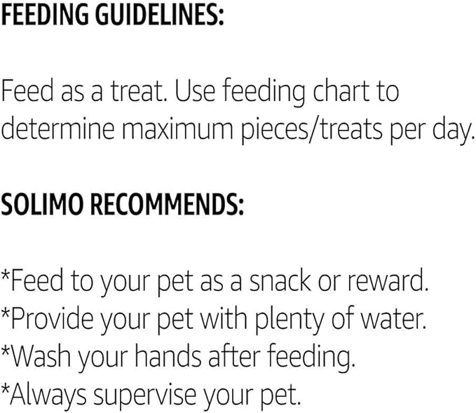 Amazon Brand - Solimo Sweet Potato & Duck Jerky Dog Treats, 2 pounds