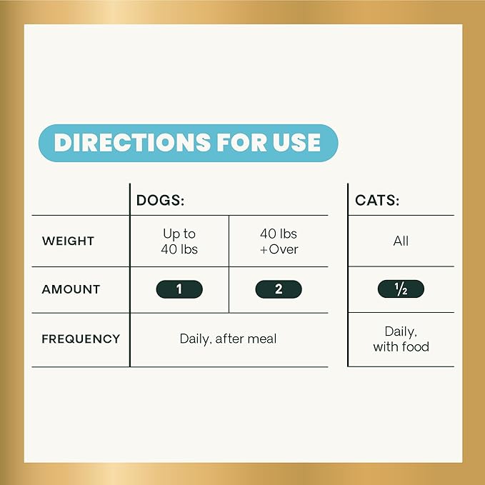 VetriScience Extra Strength Gut Health Easy-Open Capsules, Mega Probiotic and Prebiotic Digestive Supplement for Dogs and Cats, for Diarrhea and Immune Support, 7.5 Billion CFU Per Capsule, 120 Count