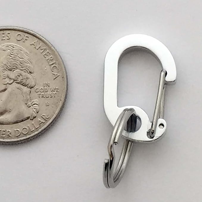 Klippy Pet Tag Quick Clip for Dogs and Cats, Red