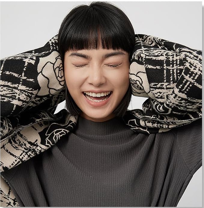 Jeelow Womens Pashmina Shawl Wrap Scarf - Elegant Dressy Evening Poncho Cape for Formal and Wedding Outfits