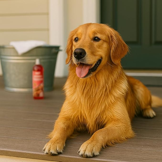 Kenic Botanical Huckleberry Deep Cleansing and Nourishing Conditioning Dog Shampoo, Soap and Paraben Free, Made in USA