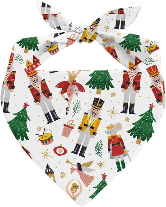 Dog Bandanas, Christmas Dog Bandanas, Christmas Decor Dogs Bandana, Xmas Bandana for Small Medium Dogs, Pet Triangle Scarf