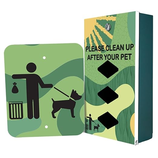 ZERO WASTE USA - Rust Proof Aluminum Dog Waste Station for Roll Bags (Most Popular Bags) - Free 400 Waste Bags & 25 can Liners - Over 500k Sold in USA (Green Land Abstract | Matte Green)