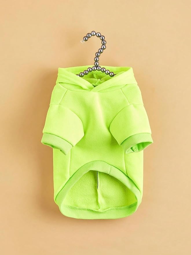 QWINEE Dinosaur Dog Hoodie Dog Warm Jacket Christmas Halloween Dog Costume Dog Clothes for Puppy Kitten Small Medium Dogs Cats Green L