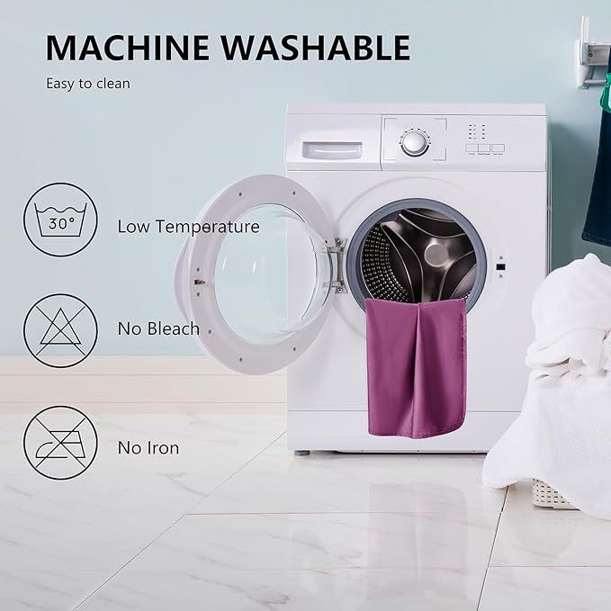 Waterproof Dog Blankets, Washable Pee Proof Pet Blanket for Couch, Soft Reversible Puppy Throw Furniture Protector Cover for Bed Sofa-52"x82",Purple+Cream