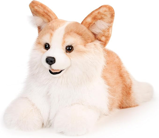 Chongker Puppy Stuffed Animals, Soft Dog Plush Toys, Cute Stuffed Dog Plush Puppy Plush Gift for Birthday Valentine Christmas (Corgi)