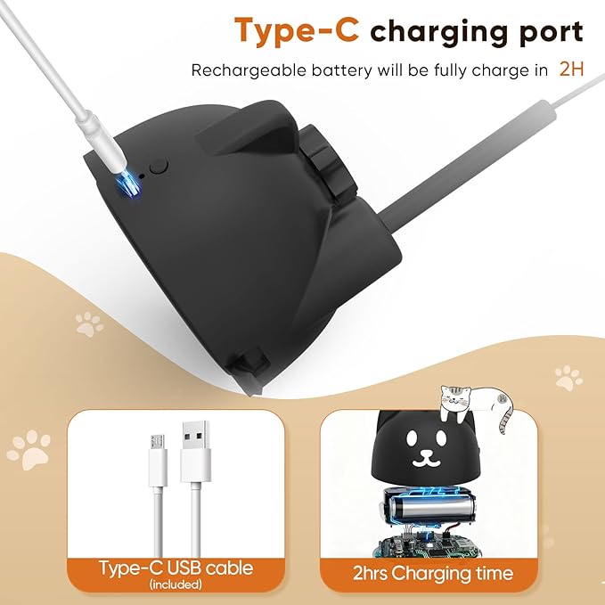 Interactive Cat Toys for Indoor Cats Automatic Electric Flying Bird Feather Cat Toy - Best Kitten & Adult Cat Enrichment Toy Stick-on Hanging Electric Kitty Toys for Bored Cats