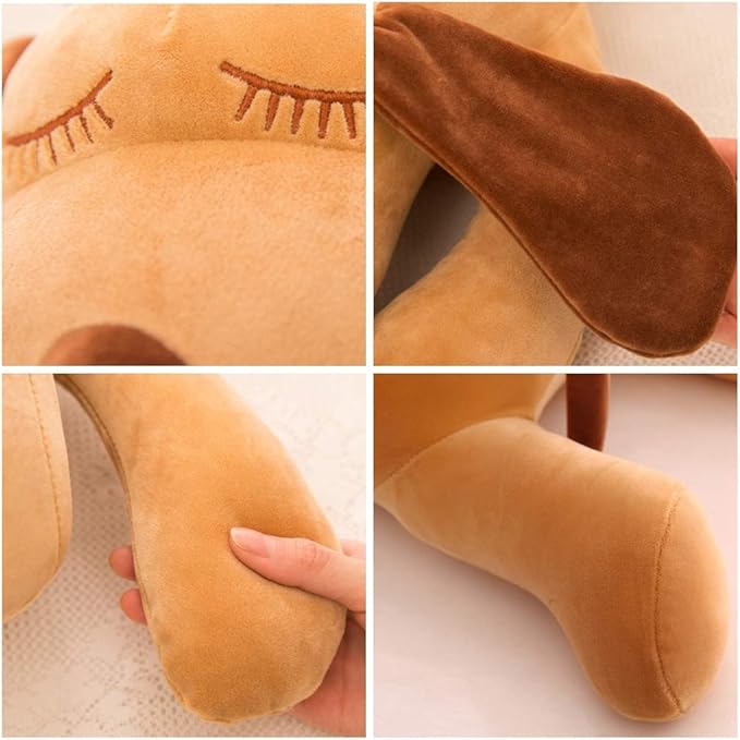 Soft Large Dog Plush Hugging Pillow, Giant Dogs Puppy Stuffed Animals Toy Gifts for Kids, 27.5"