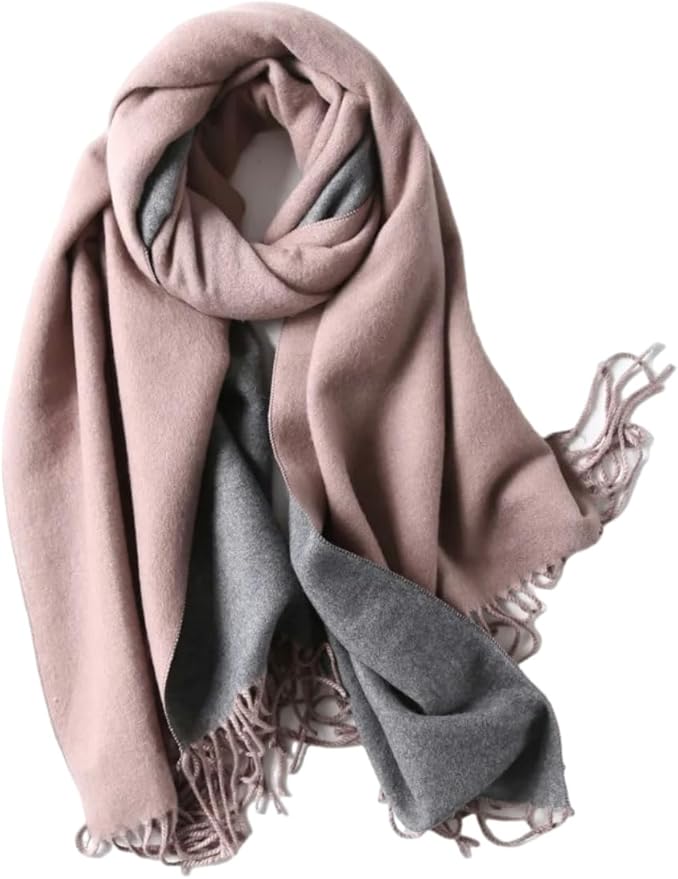 Jeelow Womens Pashmina Shawl Wrap Scarf - Elegant Dressy Evening Poncho Cape for Formal and Wedding Outfits