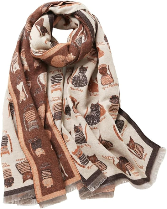 Jeelow Womens Pashmina Shawl Wrap Scarf - Elegant Dressy Evening Poncho Cape for Formal and Wedding Outfits