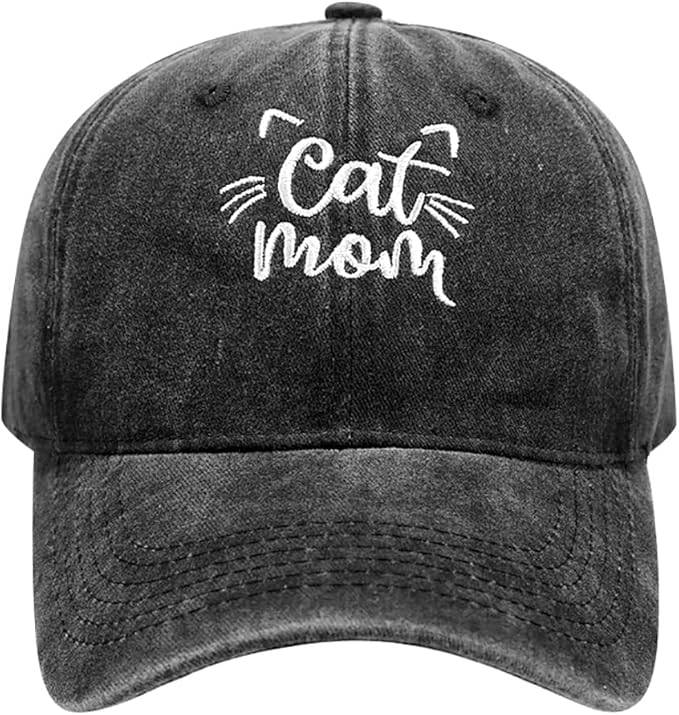 Malaxlx Baseball Cap for Women Men Adjustable Vintage Washed Cotton Distressed Baseball Snapback Caps