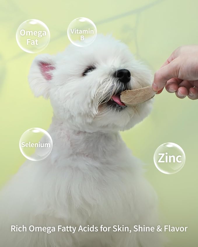 Freeze-Dried Duck Breast Treat for Small Dog & Cat, Natural Single Ingredient Cats Dogs Dry Food, Dehydrated Whole Cut Pet Raw Treats for Healthy Skin & Coat (2.5 oz)