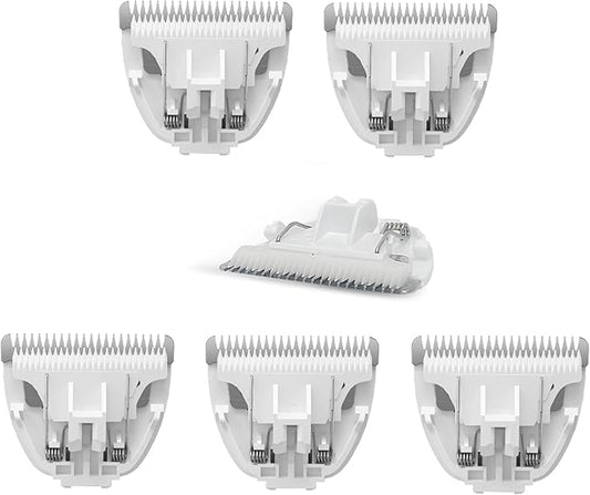 6-Packs Home Professional Pet Dog Cat Grooming Clipper Replacement Blades Only