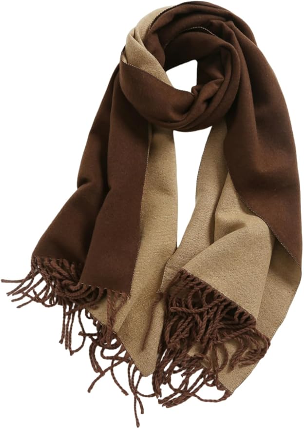 Jeelow Womens Pashmina Shawl Wrap Scarf - Elegant Dressy Evening Poncho Cape for Formal and Wedding Outfits