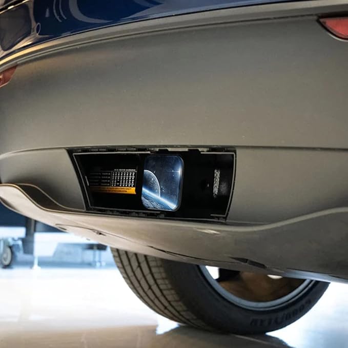 Swono Hitch Cover Galaxy Universe, Cosmos Planet Star Galaxy Space Rubber 2 Inch Tow Rear Receivers Plug Covers Trailer Hitch Covers for for Pickup Trucks Cars SUVs