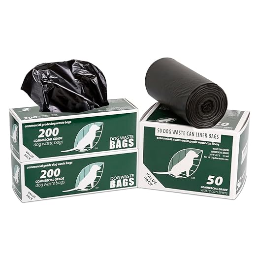 ZERO WASTE USA - Rust Proof Aluminum Dog Waste Station for Roll Bags - Free 400 Waste Bags & 25 can Liners - Over 500k Sold in USA (Team USA | Matte Black)