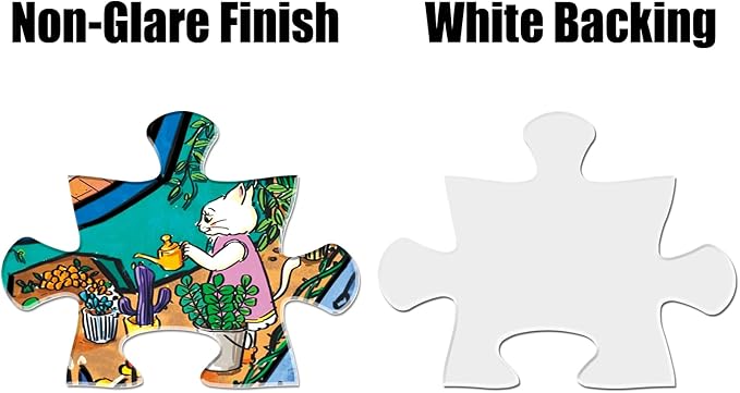 Antelope - 1000 Piece Puzzle for Adults, Cat Castle Jigsaw Puzzles 1000 Pieces, High Resolution, Matte Finish, Smooth Edging, No Dust Creative Artistic Puzzle