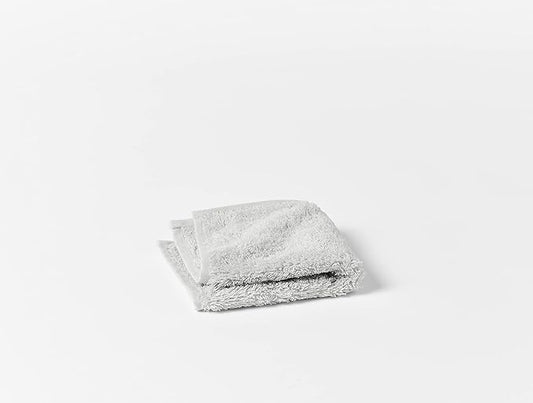 Coyuchi Cloud Loom Organic Towels, Wash Cloth - Fog (12" x 12")