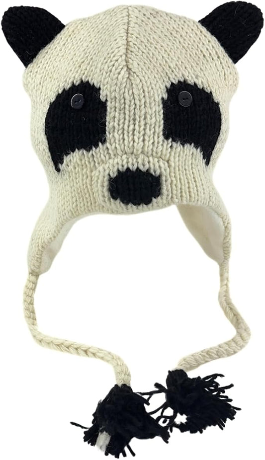 Humble Hilo Hand-Knitted Wool Animal Beanie - Easy Halloween Costume Hat for Anyone, Cute Winter Beanie Hats