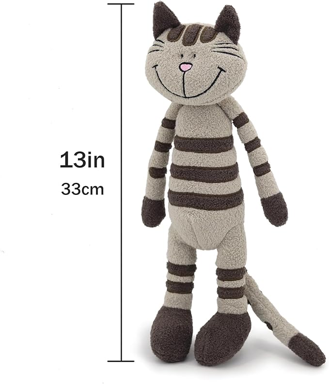 13" Huggable Standing Cat Stuffed Animals Plush Toy,Stuffed Cat Plush Toys for Girls,Cat Toys for Kids,Great Gift for Children,Birthday,Baby Shower,Christmas,Machine Washable