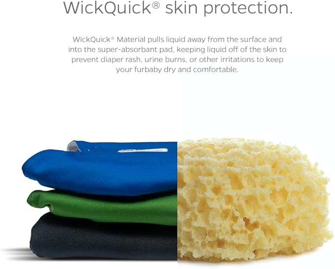 Pet Parents® Washable Belly Bands for Male Dogs (3pack) + Extendrs® of Durable Dog Diapers Male, Premium Male Dog Diapers & Dog Wraps (Large, Gentlemen)