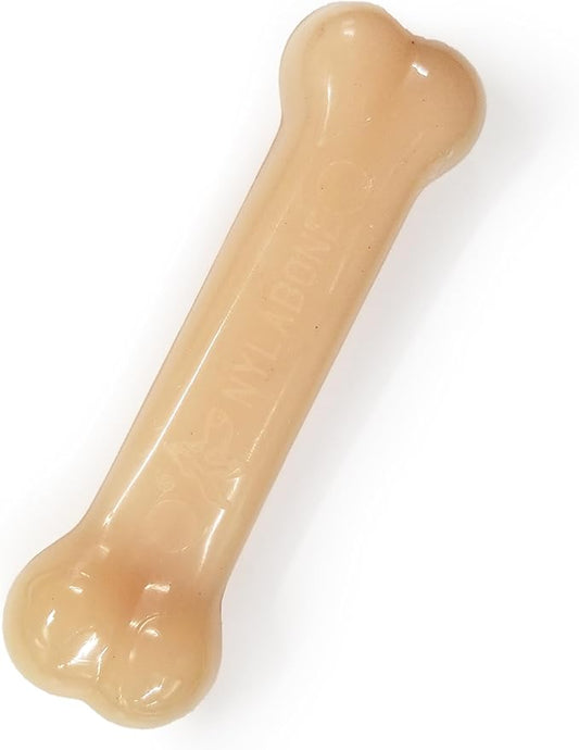 Nylabone Original Bone Power Chew Toy for Dogs, Durable & Tough Dog Toys for Aggressive Chewers, Original Flavor, Small - Up to 25 Ibs, 1 Count