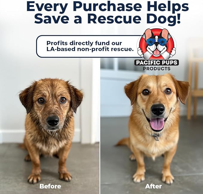 Pacific Pups Products 2 Pack Red & Blue - XL Dog Rope Toy for Aggressive Chewers - Benefits Non-Profit Dog Rescue - Tug of War Dog Toy, Dog Toys for Large Dogs Tough Dog Toys for Aggressive Chewers