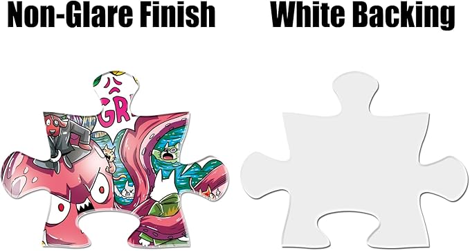 Antelope - 1000 Piece Puzzle for Adults, Cat Campsite Jigsaw Puzzles 1000 Pieces, High Resolution, Matte Finish, Smooth Edging, No Dust Creative Artistic Puzzle