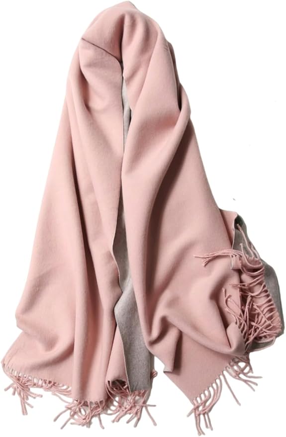 Jeelow Womens Pashmina Shawl Wrap Scarf - Elegant Dressy Evening Poncho Cape for Formal and Wedding Outfits