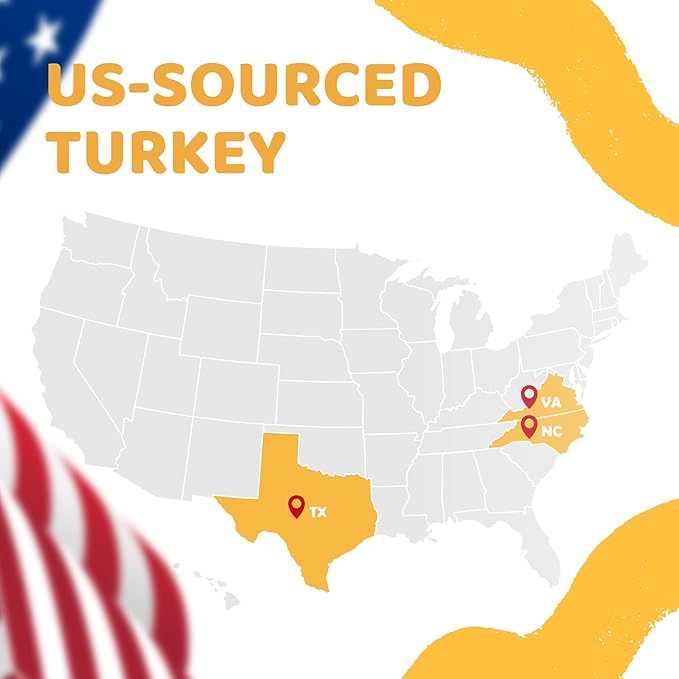 iPaw Turkey Dog Treats, All Natural Human Grade Dog Treat, Suitable for Training chew, US Sourced Raw Material, Hypoallergenic, Rawhide Alternative,Braided Stick (Sweet Potato)