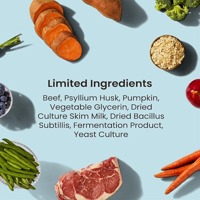 The Pets Table Beef Limited Ingredient Diet Air-Dried Dog Treats, 5-oz Bag (Pack of 2)