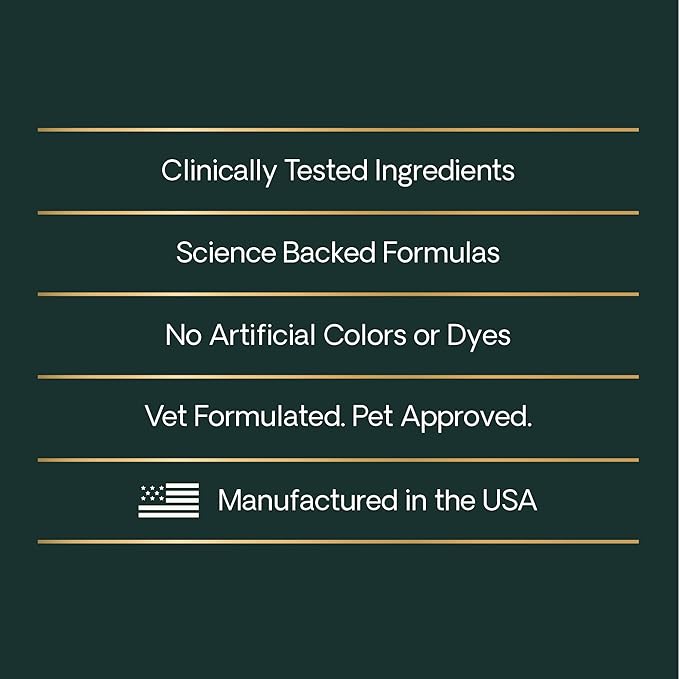 VetriScience Extra Strength Hip & Joint Supplement for Dogs, GlycoFlex 3 –Vet Formulated Glucosamine, MSM & Green-Lipped Mussel Chews for Mobility, Flexibility & Joint Support, Chicken Flavor, 60ct